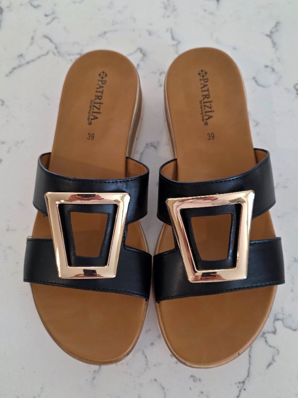 Patrizia Malmo Slide Sandals, Size 8.5, NWT